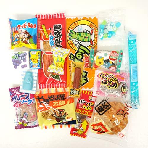 Ninjapo Japanese Snacks Assortment 30pcs "TONO SNACK" Excellent Variety and Delicious Selection of Japanese Dagashi