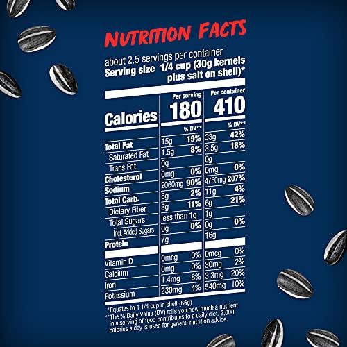BIGS BIGS Salted & Roasted Original Sunflower Seeds, Keto Friendly Snack, 5.35-oz. Bag (Pack of 12)