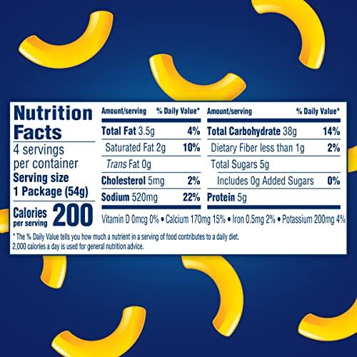 Kraft Kraft Gluten Free Original Mac & Cheese Macaroni and Cheese Dinner, 4 ct Pack, 1.9 oz Cups