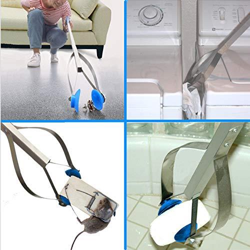 ArcMate ArcMate 32\" EZ Reacher Pro Plus Grabber Reacher with Thumb Lock, 6 lb. Capacity, 4.5\" Wide Fingers, 90 Degree Swivel, Heat Resistant Silicone Tips - Grabber Tool for Elderly, Post Op, Accessibility