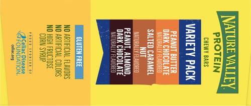 Nature Valley Nature Valley Protein Granola Bars, Snack Variety Pack, Chewy Bars, 15 ct, 21.3 OZ