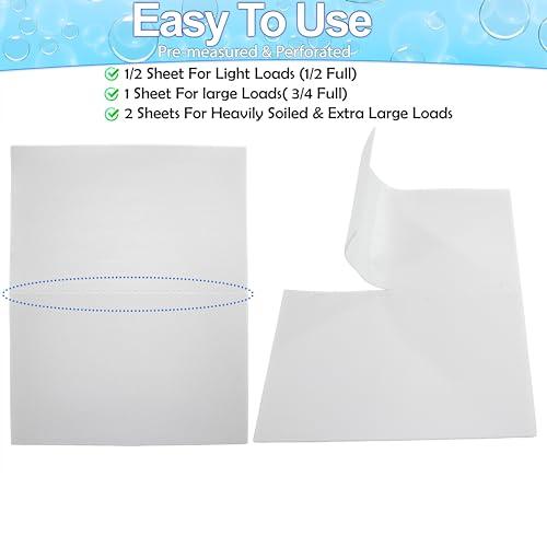 5 STAR SUPER DEALS Eco Laundry Detergent Sheets (120 Large Sheets) - Plant Based, Biodegradable Machine Washing Strips, Liquid Less, Plastic Free, Travel & Home Use - Compact & Pre-Measured (Ocean Breeze)