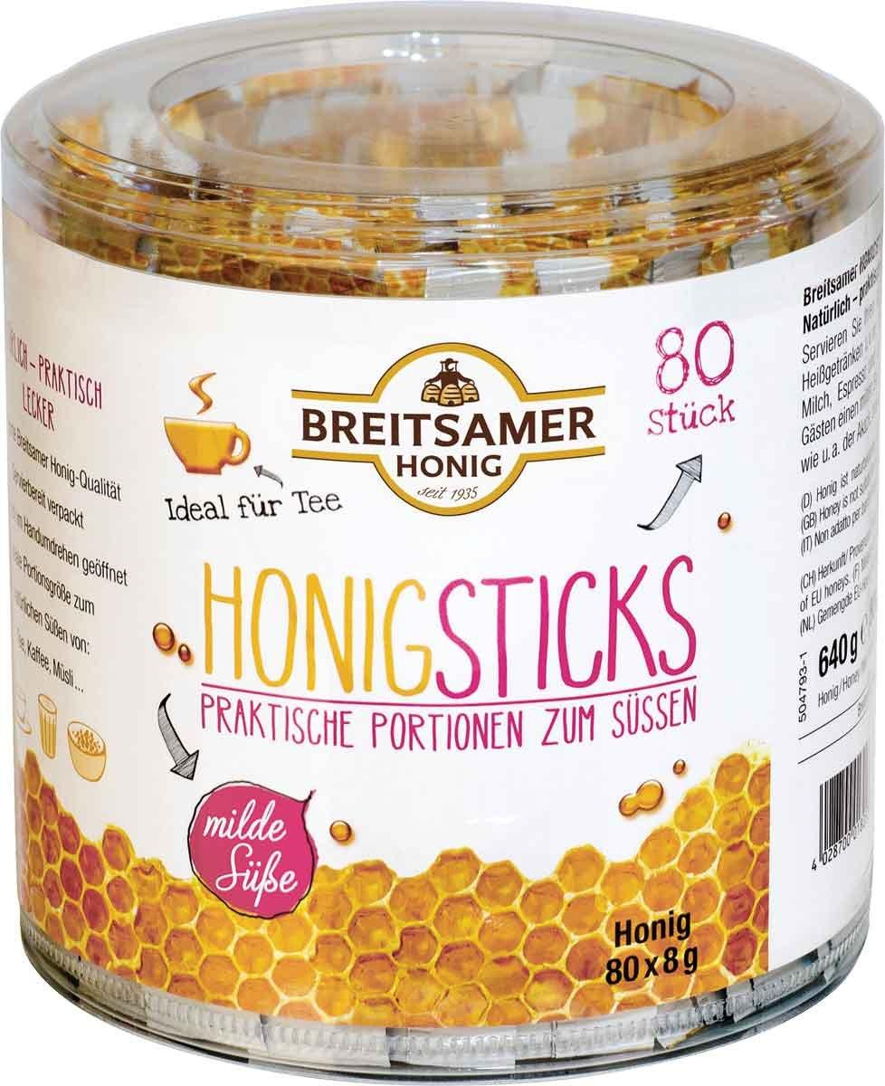 Breitsamer Breitsamer Acacia Honey Sticks, 0.28 Ounce, 80 Count