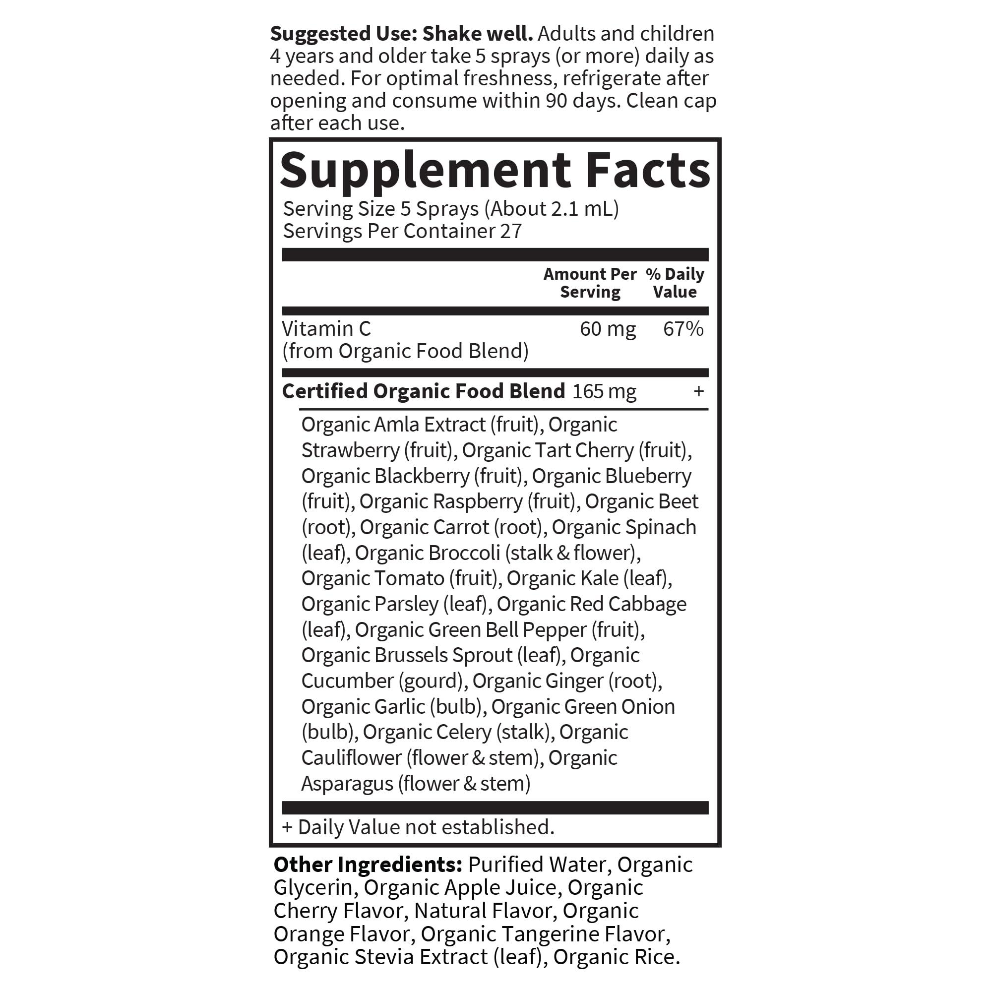 Garden of Life mykind Organics Organic Plant-Sourced Iron + Herbs (Cranberry-Lime Liquid) 8oz Liquid