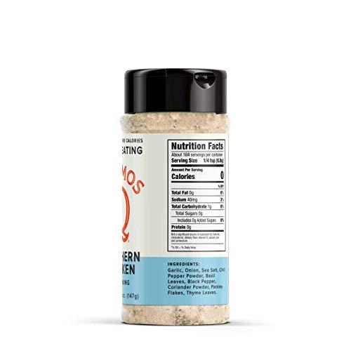 Kosmos Q Kosmos Q Southern Chicken Seasoning | All-Purpose Spice Mix | All-Natural Cooking Herbs & Spices | Paleo & Keto Diet Friendly Flavor Blend | MSG-Free, Zero Calories | 5.2 oz. Shaker Bottle
