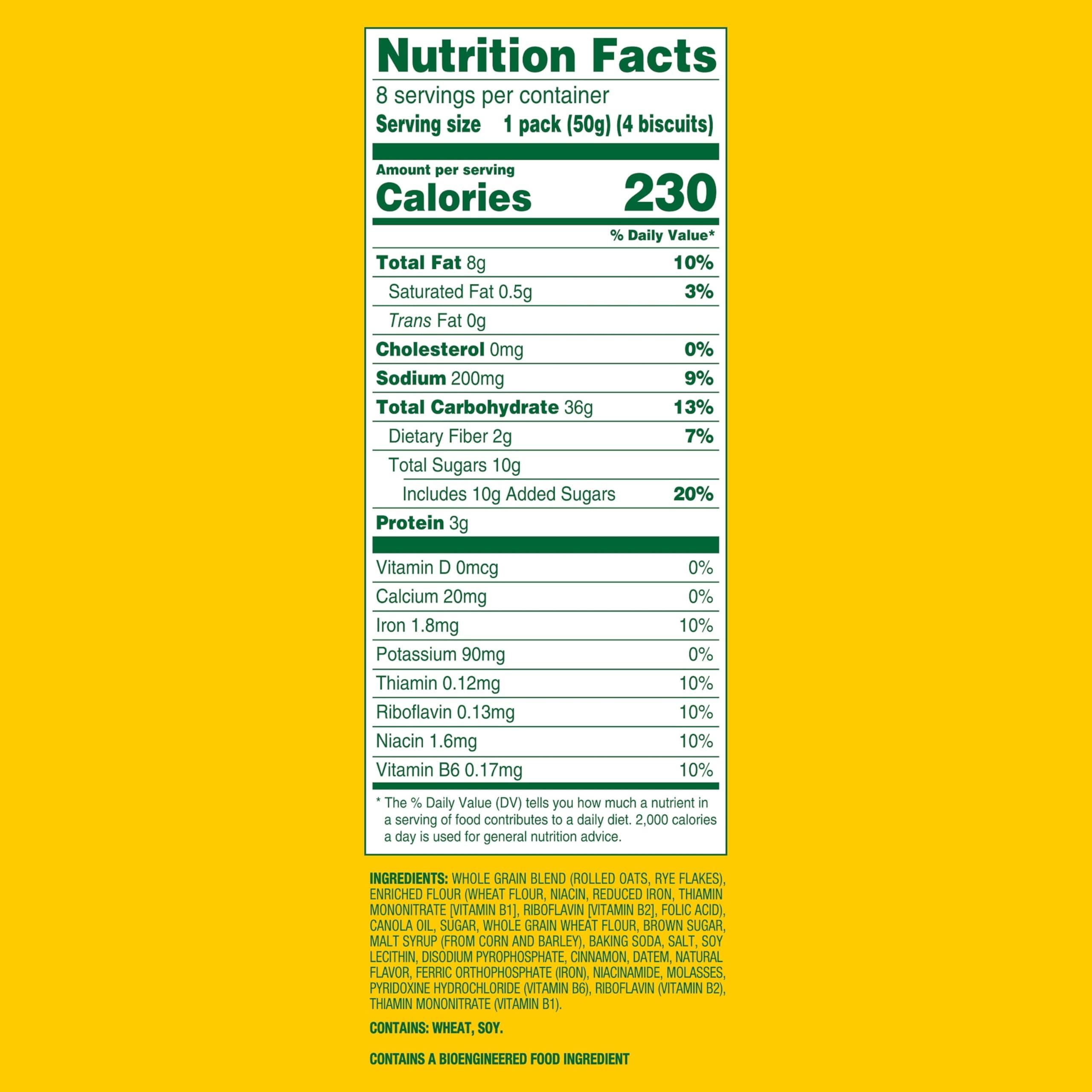 Belvita Belvita Cinnamon Brown Sugar Breakfast Biscuits, 8 Packs (4 Biscuits Per Pack)