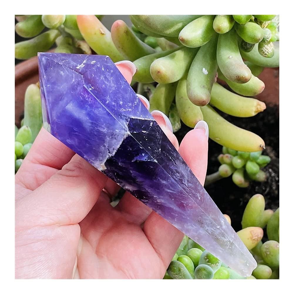 WGPHD WGPHD Health & Household Natural Dream Amethyst Quartz Crystal Specimen Scepter Super Power Spirit Healing Gemstone Energy