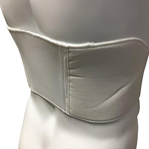 Champion CHAMPION Rib Belt for Women Contoured Female Form Elastic, White, Large