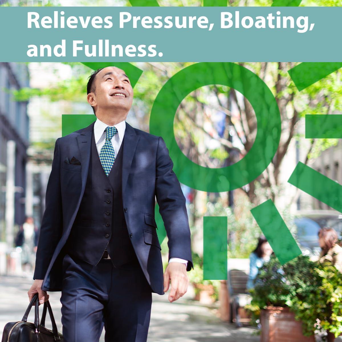 GeriCare GeriCare Chewable Gas Relief Simethicone 80mg, Fast-Acting Relief from Digestive Gas Buildup, Bloating and Abdominal Discomfort, 8 Count (Pack of 1)