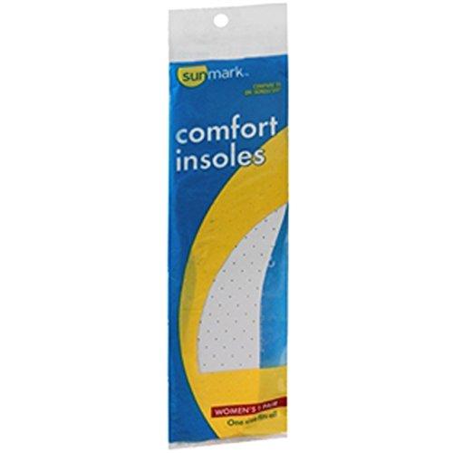 Sunmark Brand Sunmark Comfort Insoles Women's One Size - Pair