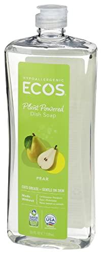 ECOS ECOS, Earth Friendly Products Dishmate Dishwashing Liquid Natural, Pear, 25 Fl Oz