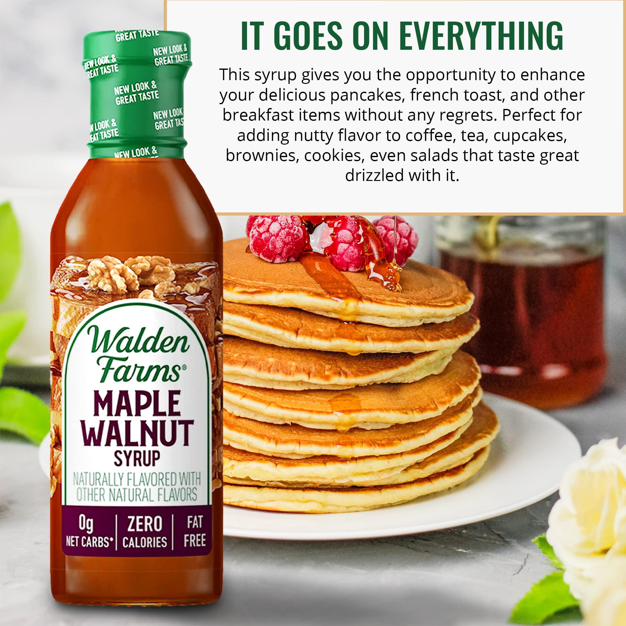 Walden Farms Walden Farms Syrup (12 Fl Oz (Pack of 3), Maple Walnut)