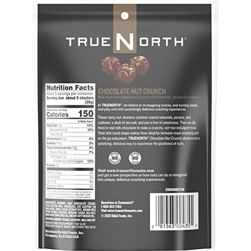 TRUE NORTH True North Crunch, Chocolate Nut, 5 Ounce (Pack of 12)