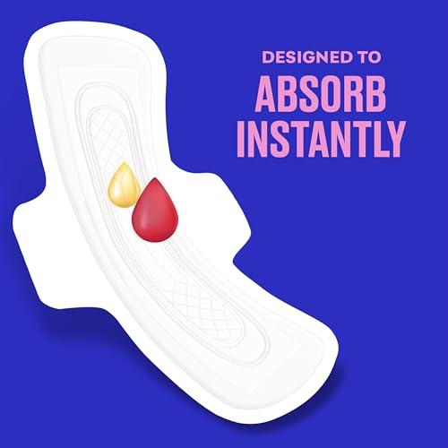 Carefree Carefree Ultra Thin Pads for Women, Overnight Pads With Wings, 28ct | Carefree Pads, Feminine Care, Period Pads & Postpartum Pads | 28ct (Pack of 1)