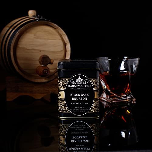 Harney & Sons Harney & Sons Black Cask loose tea in tin, Bourbon, 4 Oz
