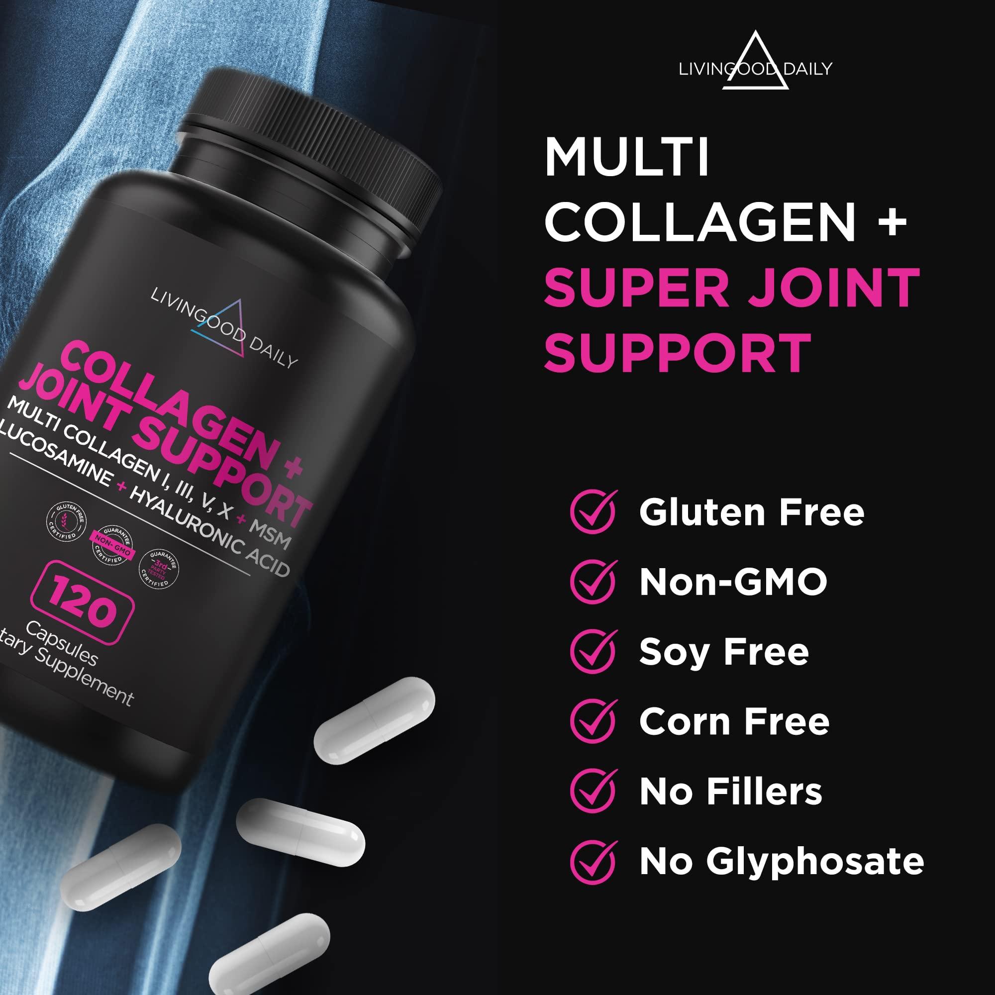 Livingood Daily Livingood Daily Joint Support Bundle - Omega Fatty Acids with Collagen to Support The Overall Joint Health