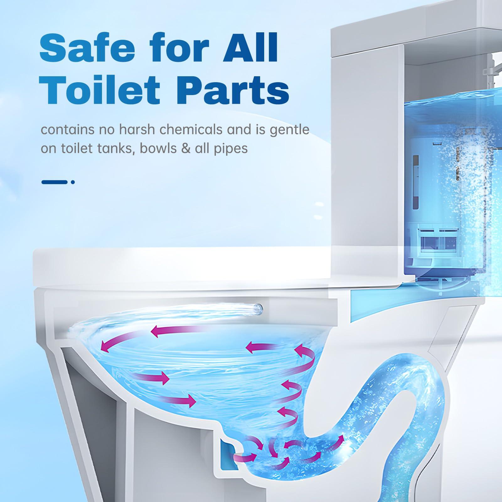Vacplus Vacplus Toilet Tank Cleaner, 6 Pack, Automatic Toilet Descaler, Toilet Mold Remover, Toilet Bowl Cleaners Remove Rust