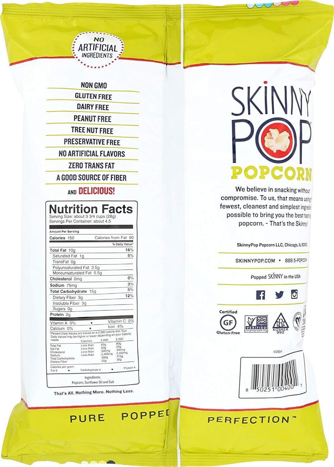 SkinnyPop SkinnyPop Popcorn Bundles - Original and Multi-Packs (12 Count)