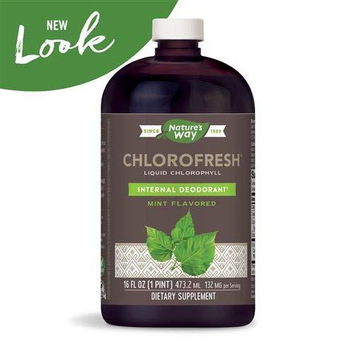 Nature's Way Natures Way Chlorofresh Liquid Chlorophyll 16 ozs (Mint Flavor)