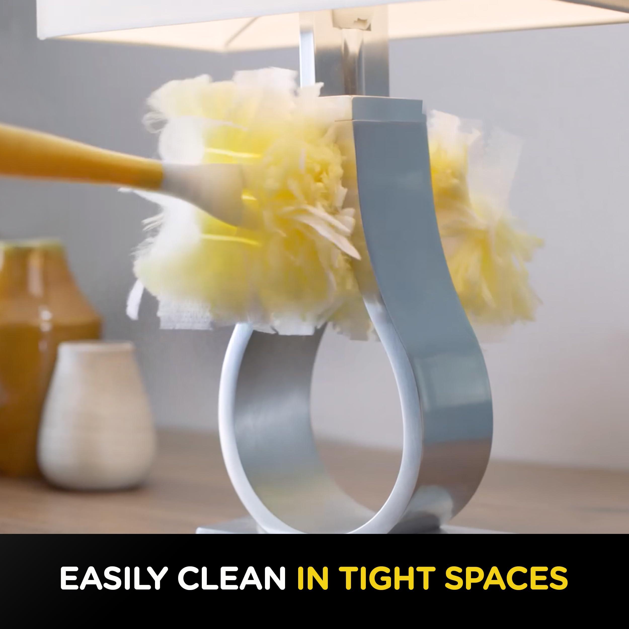 Procter & Gamble Procter & Gamble Swiffer, 360 Starter Kit, Includes 1 Handle & 2 Dusters, Yellow