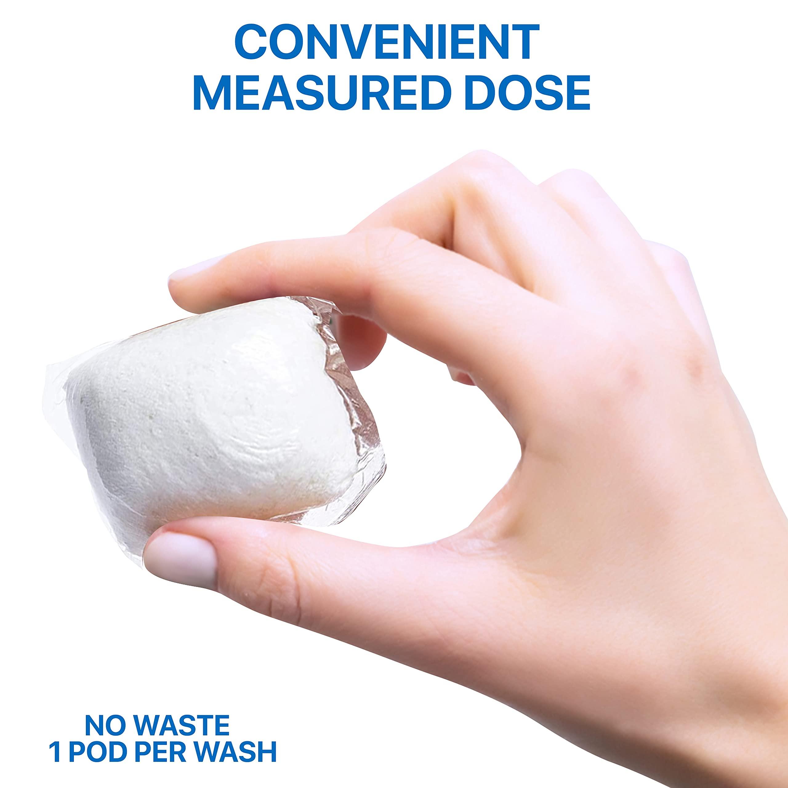 Nature Clean Nature Clean Natural Dishwasher Pods 60 count + Natural Rinse Aid Dishwasher Cleaner Liquid 8 oz Unscented. Made with Plants & Minerals Ingredients, High-Performance Dishwasher Products Spot & Residue