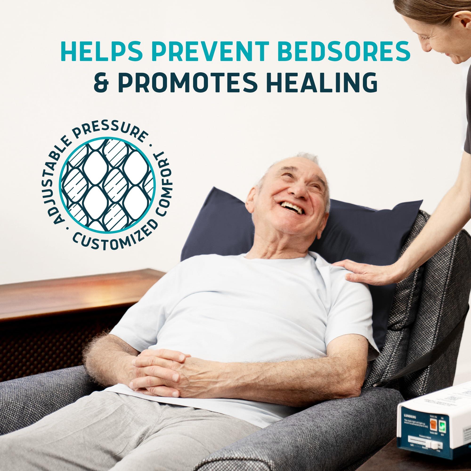 Lunderg Lunderg Bedsore Pillow + Alternating Air Pressure Pad for Recliner Chair - Bed Sore Prevention