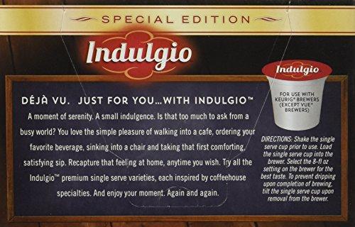 Indulgio Indulgio Cappuccino, Sweet & Salty Caramel, 12-Count Single Serve Cup