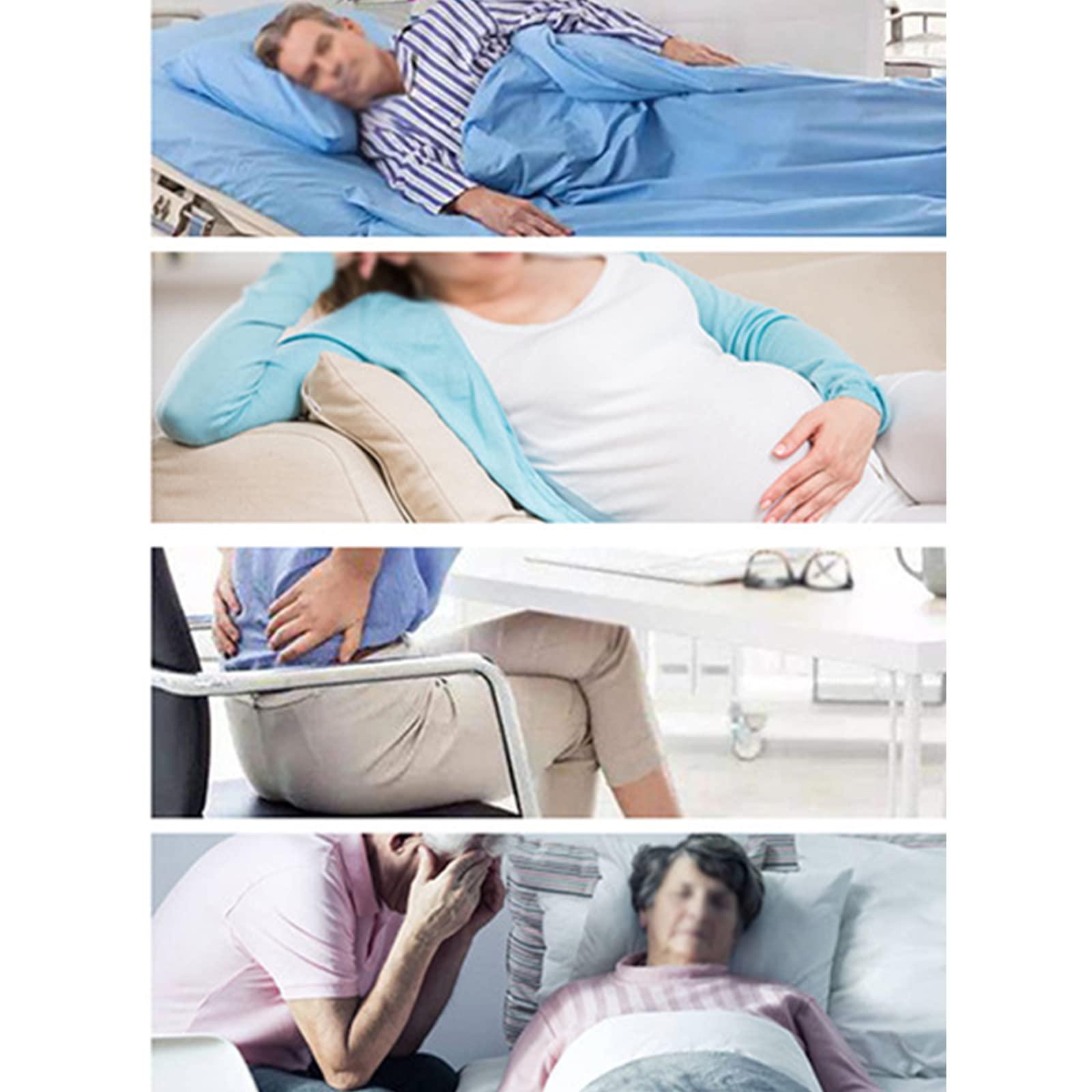 AAGAZA AAGAZA Donut Tailbone Pillow - Hemorrhoid Cushion for Bed Sores Relieve Pain Relief Wheelchair,Pregnancy, Donut Cushion Seat for Patient Elder,M,Grey /6970 (Color : Grey, Size : M)