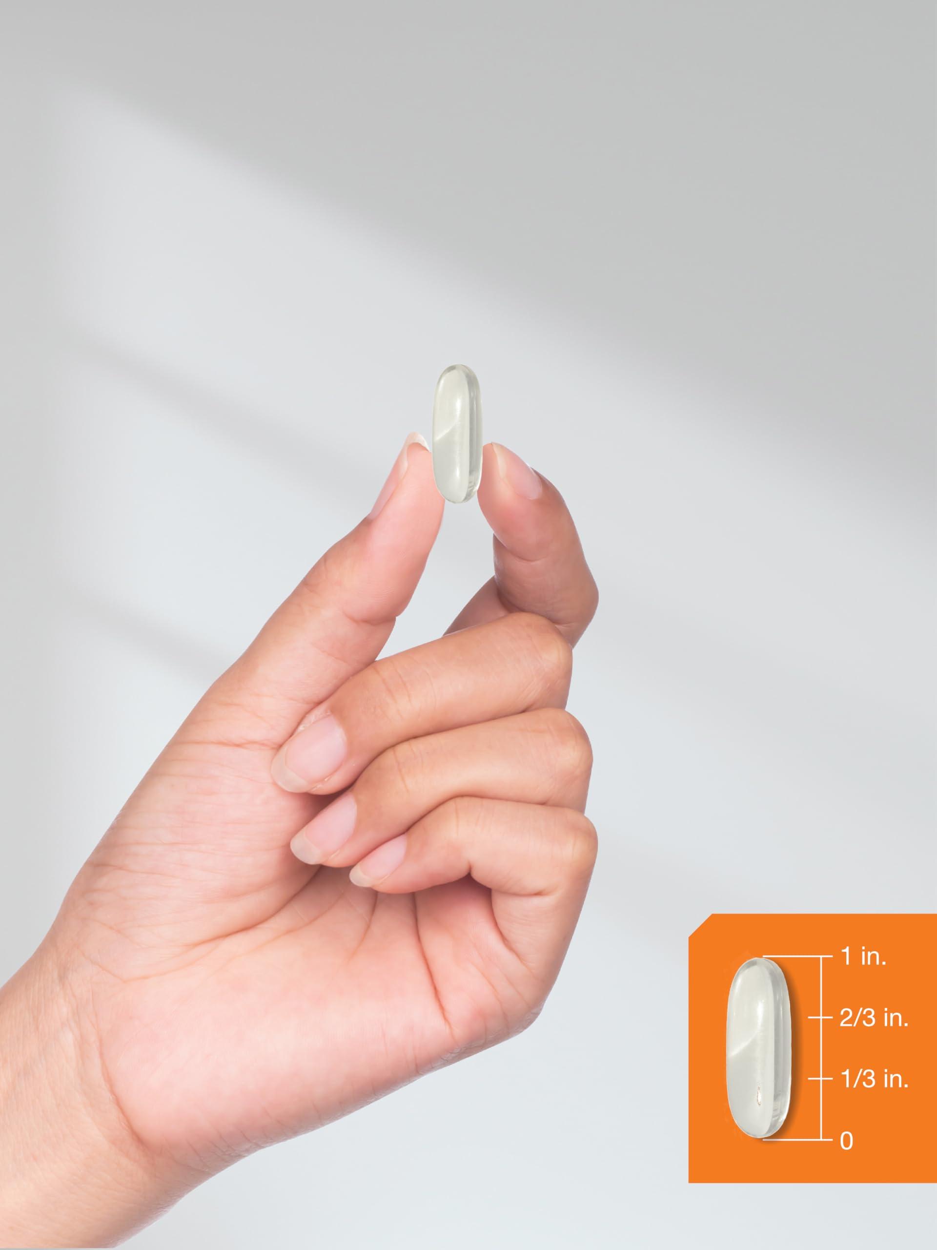 Horbach Horbach Calcium Supplement with Vitamin D3 | 600 mg | 120 Softgels | Non-GMO and Gluten Free