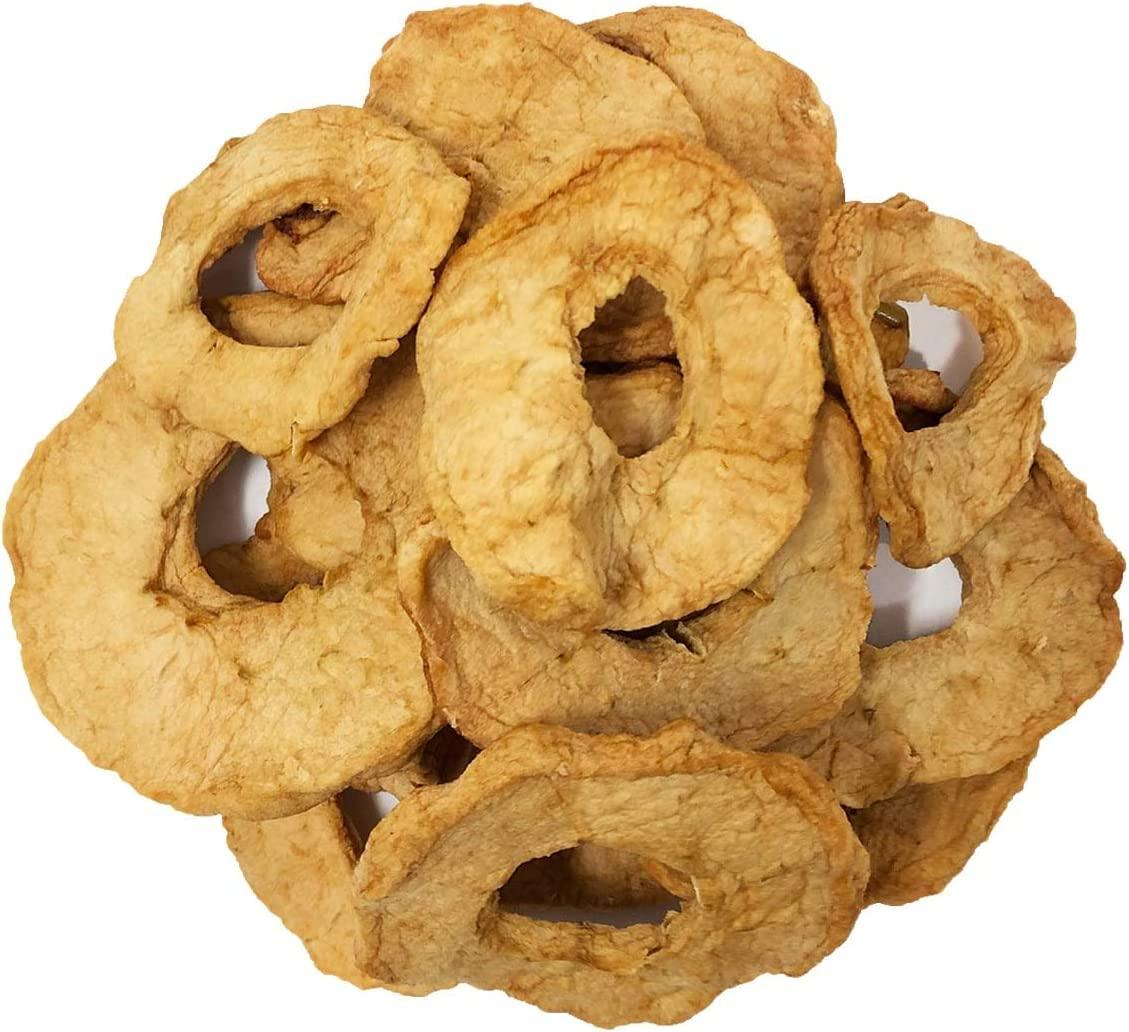 Food to Live Food to Live Organic Dried Apple Rings, 1 Pound Non-GMO, Kosher, Raw, Vegan, Unsulfured, Sirtfood, Bulk