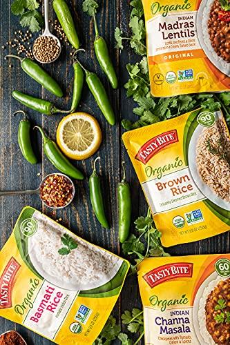 TASTY BITE Tasty Bite Organic Brown Rice, 8.8 Ounce, Ready to Eat, Microwavable, Vegan, Gluten-Free