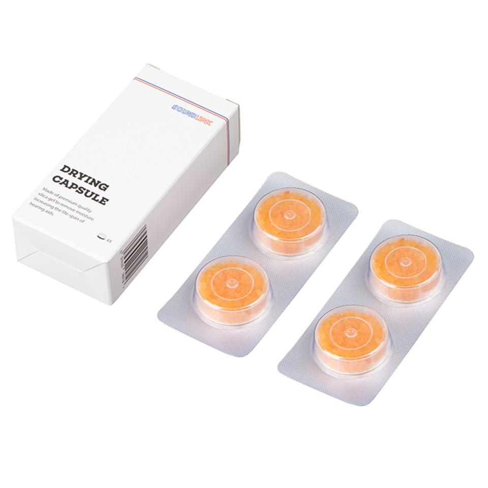 SOUNDLINK 4PCS Hearing Aid Drying Capsule for Phonak Charger Case