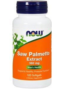 Now Foods Saw Palmetto, 160 mg, 120 Sgels by Now Foods (Pack of 4)