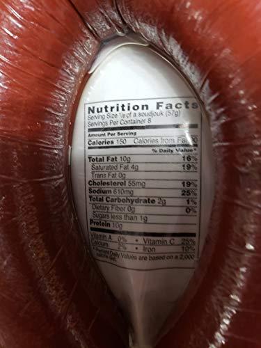 Sahin Sahin Halal Kayseri Style Butcher Soudjouk Sujuk Sucuk