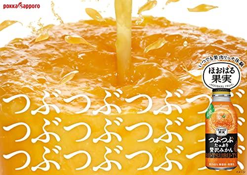 Pokka Sapporo Food & amp; Beverage Pokka Sapporo Orange Drink 24 Bottles, 400g