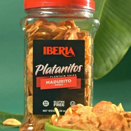 Iberia Iberia Maduritos Naturally Sweet Plantain Chips, 20 Ounce (Pack of 1)