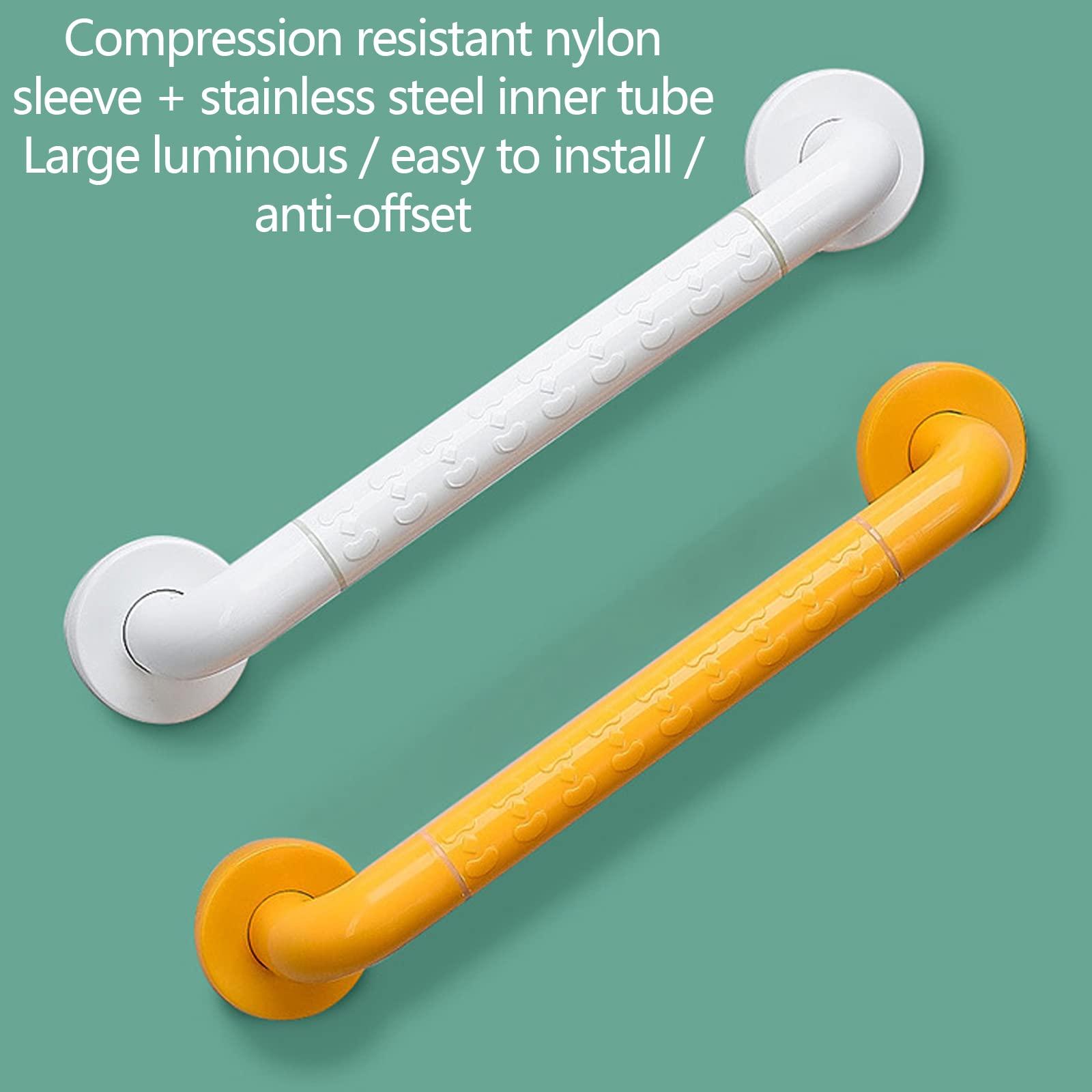 TERPCO Handrails Disabled Grab Rails,Shower Grab Bar Elderly, Anti Slip Bathroom Grip Handle, Wall Mount Safety Grab Bar, Toilet Hand Rail for Disabled, Hand