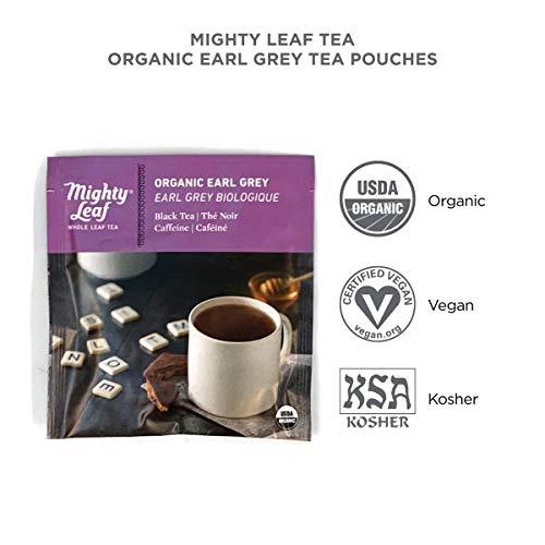 Mighty Leaf Mighty Leaf Organic Earl Grey Tea, 100 Tea Pouches