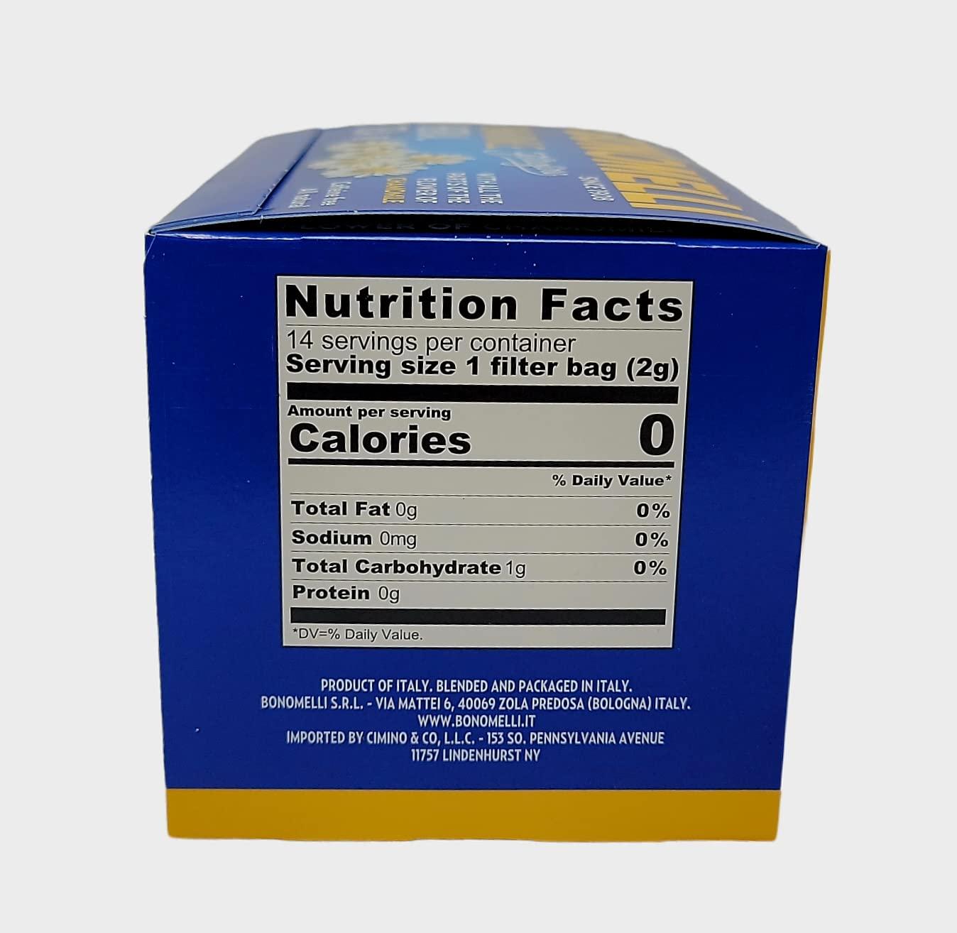 Bonomelli Bonomelli - Filtrofiore Chamomile Herbal Tea, (2)- 14 pc. Pkgs.