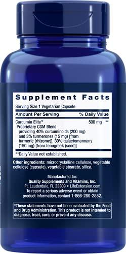 Life Extension Life Extension Curcumin Elite Turmeric Extract, 90 Caps (Pack of 2)