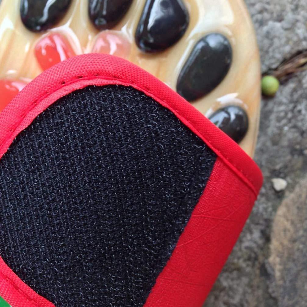 EXCEART Sandals Sandalias Therapeutic Slippers Foot Reflexology Slippers Pebble Slippers Foot Massage Slippers Massage Shoes Mens Rock Summer