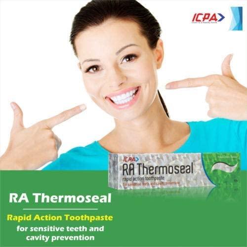 Exportmall RA Thermoseal Rapid Action Toothpaste For Sensitive Teeth 100gm (Pack of 2)