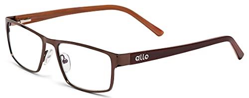 Allo Cal Optix Allo Blue Light Blocking SALAM - Brown - Strength +2.25