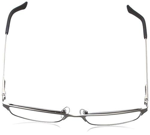 Foster Grant Foster Grant mens Samson E.readers Reading Glasses Blue Light Filtering Glasses, Satin Dark Gunmetal/Transparent, 52 mm US
