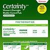 Certainty Walgreens Certainty Women's Overnight Bladder Control Pads, Ultimate Absorbency 30 ea (4)