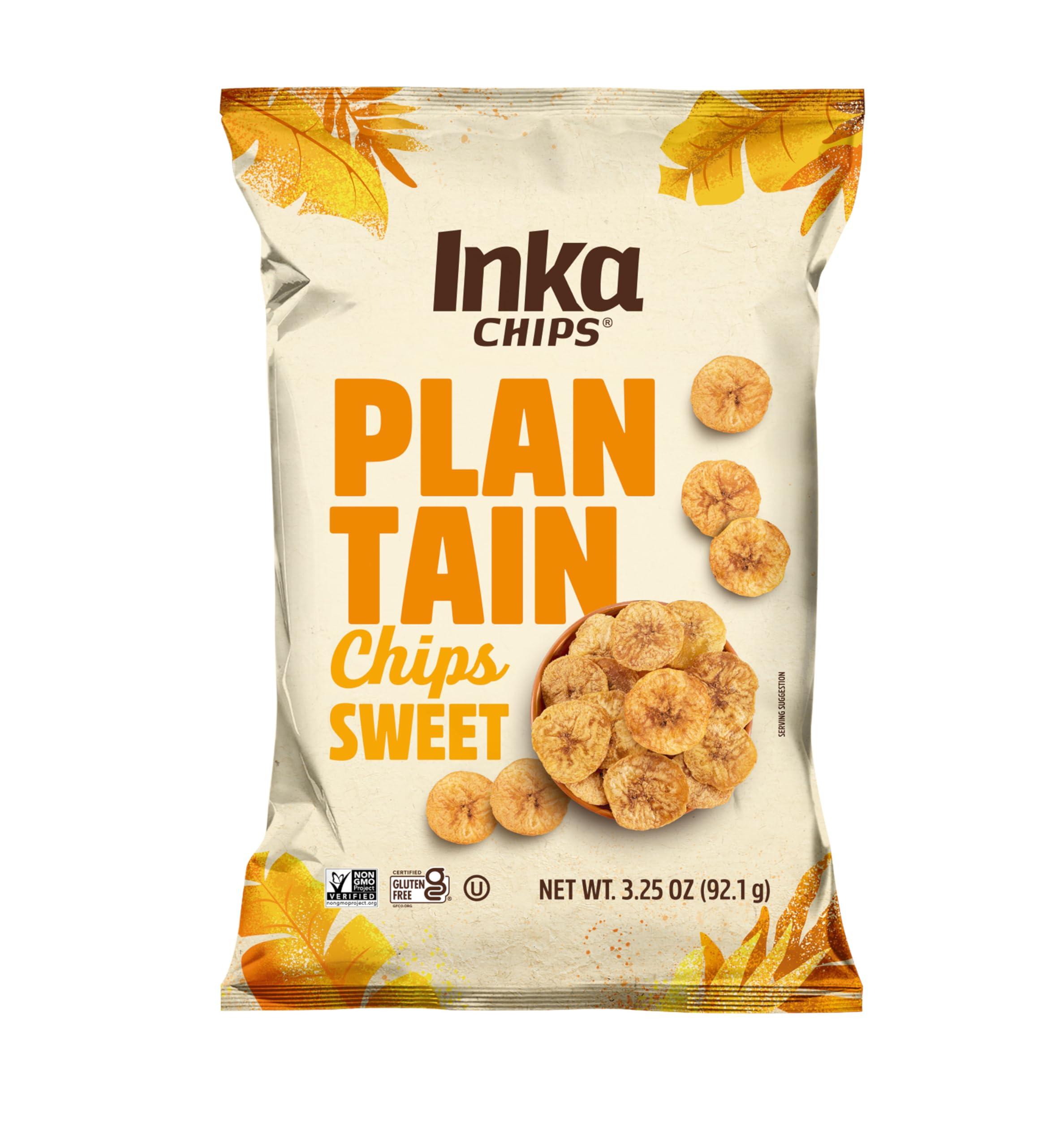 Inka Crops Inka Crops Sweet Plantain Chips, 3.25 oz, (Pack of 2)