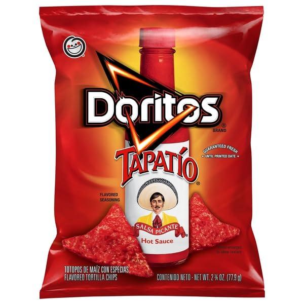 Doritos Doritos, Tortilla Chips Tapatio Flavored, 2.75 Ounce