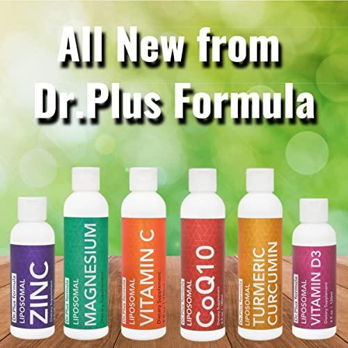 Dr.Plus + Liposomal Magnesium 200mg Liquid, 6 fl oz, Made in USA (3)