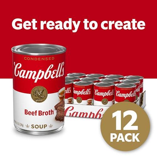 Campbell's Campbell\'s Condensed Beef Broth, 10.5 Ounce Can (Case of 12)