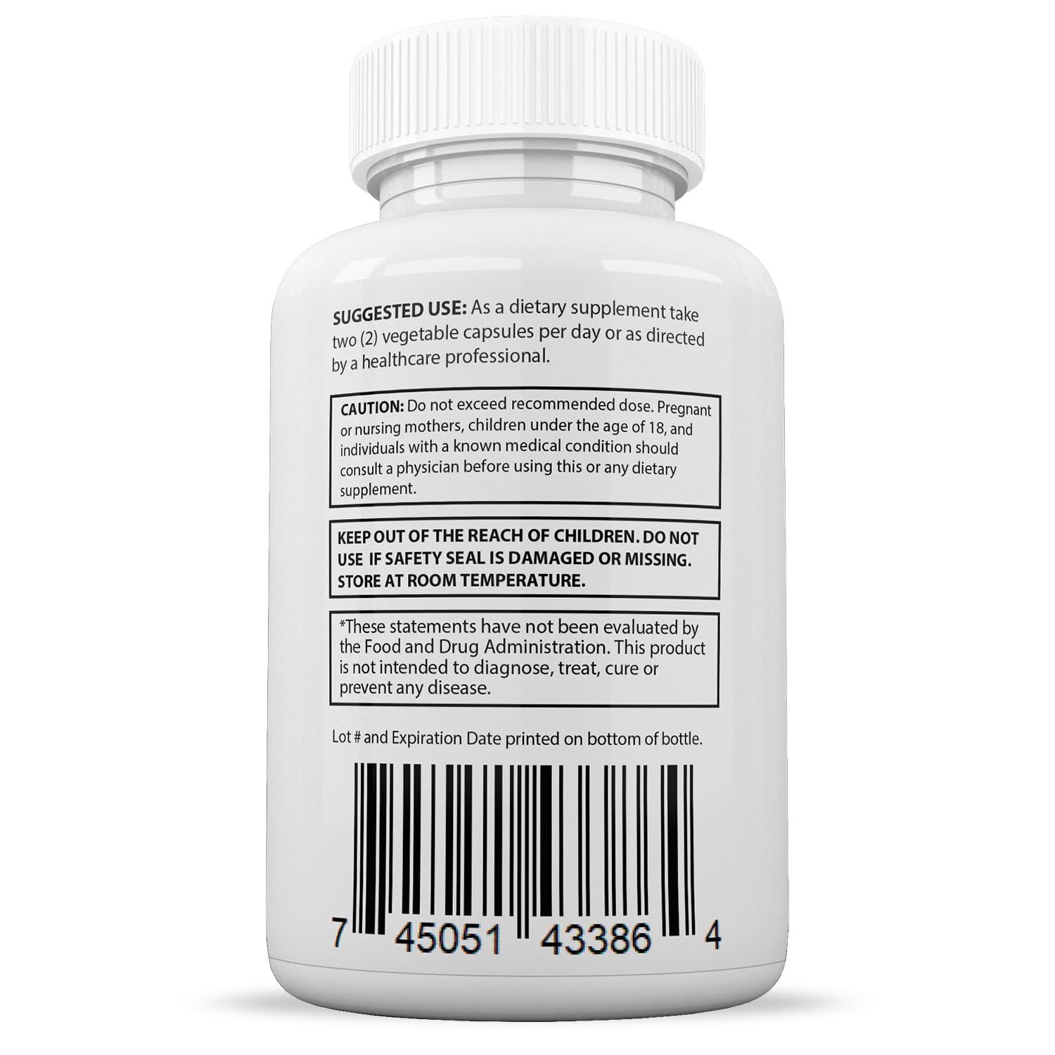 Justified Laboratories Justified Laboratories (2 Pack) Fungus Clear 1.5 Billion CFU Probiotic Pills 120 Capsules